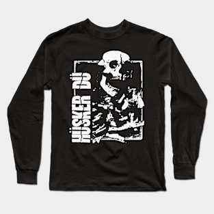 Husker Du Skull Fanart Long Sleeve T-Shirt